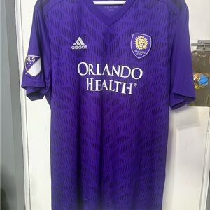 Adidas Purple Orlando City Soccer Shirt